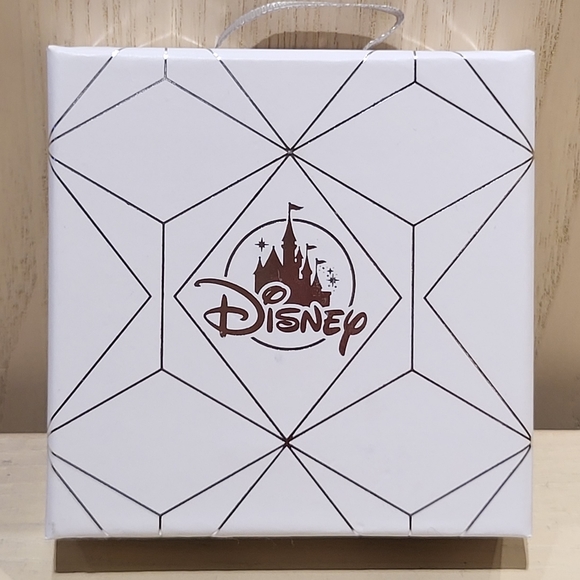 DISNEY PARKS MINNIE MOUSE CRYSTAL ROSE GOLD NECKLACE - Picture 3 of 3